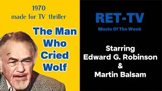 TV Thriller 'The Old Man Who Cried Wolf', Starring Edward G. Robinson 1970