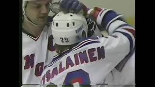 Reijo Ruotsalainen 2 Goals VS Islanders 11/24/1985