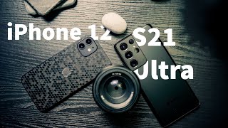 S21 Ultra VS iPhone 12 Camera Comparison (Videography)