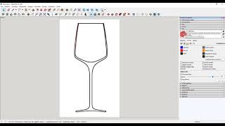 Tutorial SketchUp - Costruzione di un calice 3D #sketchup #modelli3D