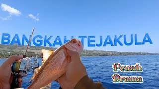 SPOT MANCING ANTI BONCOS || PANTAI BANGKAH TEJAKULA || PENUH DRAMA NASI KUNING 🎣🎣 || #fishing #bali