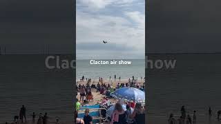 Clacton on sea 🌊 air show #beach #travel#travel and adventure