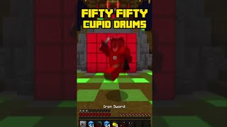 Fifty Fifty - Cupid Drums Play in Minecraft