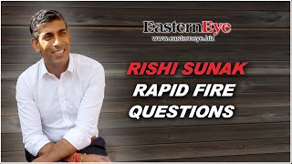 Rishi Sunak | Rapid fire questions