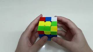 Rubiks cube solved in (4.96) seconds (unofficial) | Reconstruction