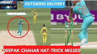 Deepak Chahar Hat trick Missed!- Back to back Wickets - #cskvslsg