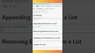 Python List Manipulation Tutorial | Learn List Operations in Jupyter Notebook!