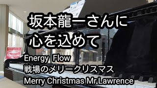 坂本龍一さんに心を込めて代表曲「energy flow」、「戦場のメリークリスマス」を演奏してみました。