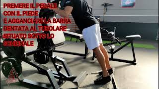 REVERSE POWER SQUAT MACHINE UNILATERALE