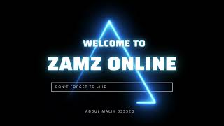 zamzonline a solutions of smart shopping