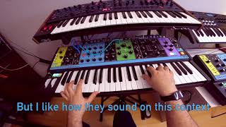 MIDI Chaining 4 Synthesizers (Synth Jam with: Matriarch, Grandmother, Wavestate, OB-6 and TR-8S)