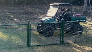 DIY Fence Gate #diy #fabrication  #fence