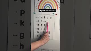 🍎 26 Common Alphabet Sounds #phonics #alphabet #lettersounds #learntoread #teachers #homeschooling