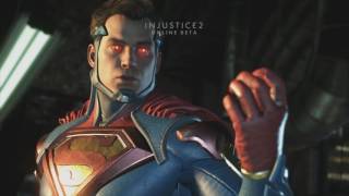 Injustice 2 Online Beta (PS4) - Compbros (Black Canary/Superman) vs. DJA_Homies (Batman) - 2/16/17