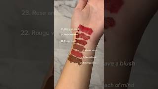 Swatch Warna Baru Wardah Exclusive Matte Lip Cream #makeup #cosmetics #lipstick #wardahbeauty