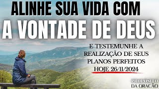 SAIBA COMO ALINHAR SUA VIDA COM A VONTADE DEUS! ISSO É MUITO PODEROSO!