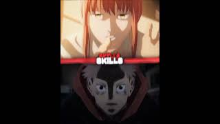 Makima vs Yuji #jujutsukaisen#chainsawman#anime#shorts