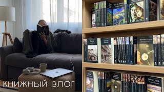 книжный влог: полки, TBR, что читаю сейчас