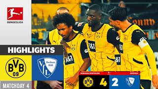 Dortmund - Bochum (4-2) Höhepunkte | Bundesliga 2024 | BVB bochum | Borussia Dortmund vfl Bochum