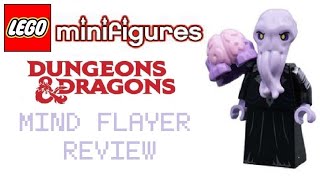 Lego Dungeon and Dragons Minifigures Mind Flayer Review