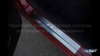 AUTO-TUNING - Накладки на пороги для Ford Fiesta VI (5D) 2002-2008