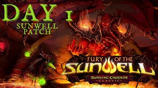 Sunwell Patch Day 1 - TBC Classic Let's Play