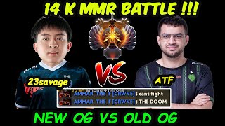 OG.23savage Mirana vs Falcons.ATF Doom : 14K MMR BATTLE SERVER EU pro Gameplay