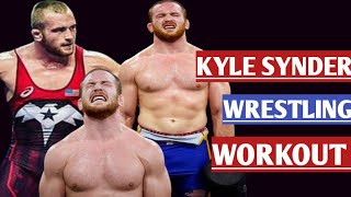 KYLE SYNDER WRESTLING TRAINING ||#wrestling #workout