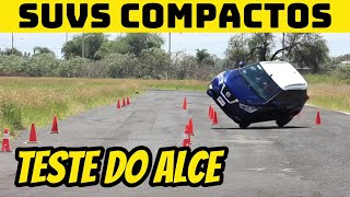 SUVs populares no teste do alce (manobra de esquiva)