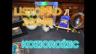 Koziorożec ♑️ - Listopad 2024