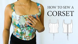 Corset DIY | How to sew a corset/bustier