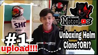 #1st upload Unboxing Helm Shoei copy?ORI? | Clone2020 | ICO_MOTOVLOG ✓✓