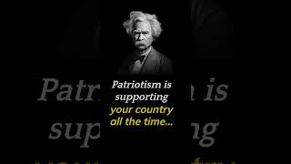 What Would Mark Twain Say About Today's Political Climate? #shorts #quotes #marktwain #patriots