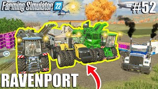 Cutting SUGAR BEETS and Selling PRODUCE | Ravenport #52 | Farming Simulator 22