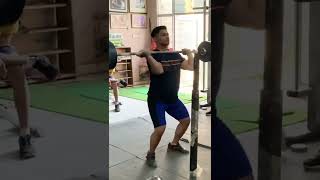 Playing with 100kg || ek quintal #jerk #weightlifting #olympiclifting #luxiaojun #gym #gymworkout