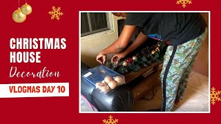 VLOGMAS DAY 10 | Decorate With Me | On a BUDGET!!!