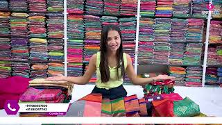 कल्याण मार्केटमध्ये सिल्क साड्यांचे कलेक्शन ₹600 पासून सुरू | Shagun Textile Market 💃🏼