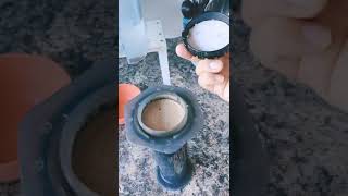 My morning aeropress