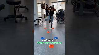 تمارين تأهيل بعد كسر بالقدم الشمال 👌🏾rehab Exs after lt ankle fracture #gym  #explore