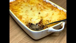 Shepherd’s Pie - пастуший пирог без теста! Картофельная запеканка с фаршем и овощами