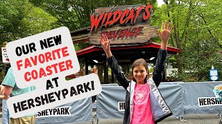 First ride on Wildcat's Revenge at Hersheypark