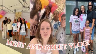 MY FIRST EVER MEET AND GREET VLOG!!