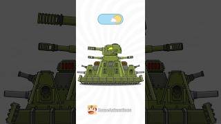 Светлый и Темный режим ТАНКОВ ! #shorts #homeanimations #cartoon #animation #мультик #tank