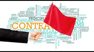 3 Red Flags to Look For In Contracts