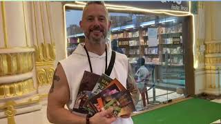 Man from foreign land buying Srila Prabhupada books || #srilaprabhupada #bhakti #books