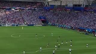 Francia-Argentina gol Pavard