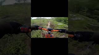 12kW diy ebike trail riding #shorts #ebike #trailriding #diy