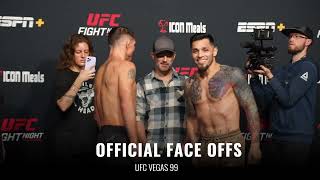 Official UFC Vegas 99 face-offs