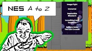 NES AtoZ 81: Image Fight, Immortal, Impossible Mission II, Incredible Crash Dummies, Indiana Jones