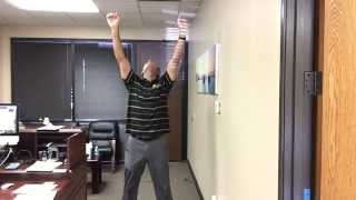 Busy Persons Neck & Shoulder Stretch Quick Easy Simple